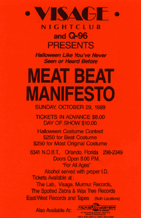 Meat Beat Manifesto (Visage)