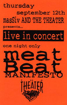 Meat Beat Manifesto, Loop Guru, & DJ Alex Patterson
