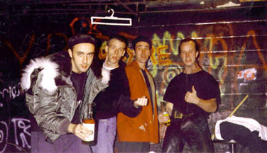 Jack, Colin, Jonny & Craig Backstage (USA 1989)